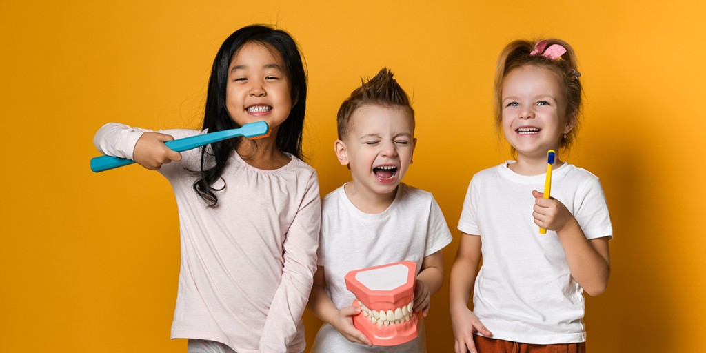 Здоровые зубы у детей